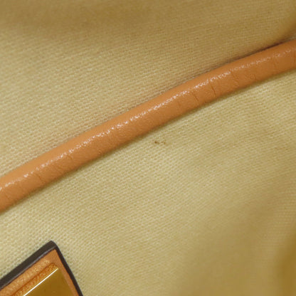 Tory Burch Stripe Shoulder Bag Leather SuedeLadies [Used]