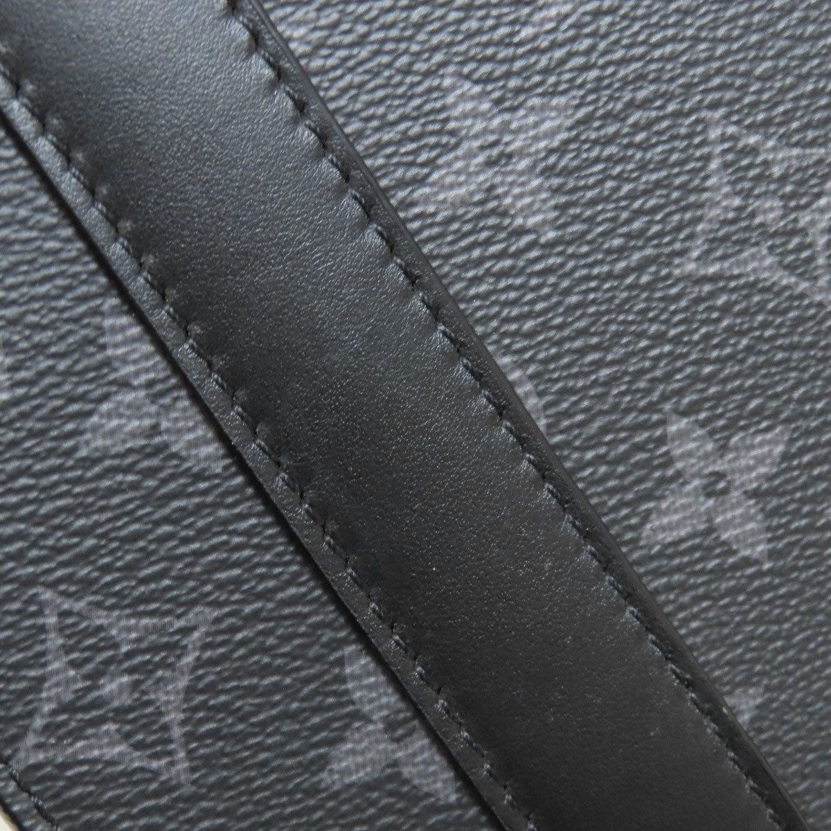 LOUIS VUITTON M46453 Sac Plat Mini Handbag Monogram Eclipse Ladies [Used]