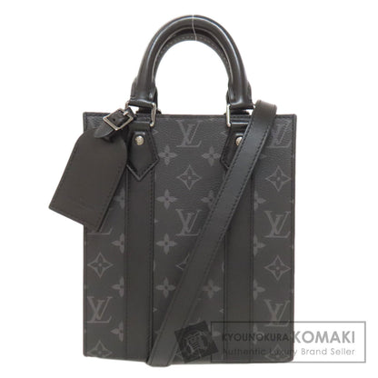LOUIS VUITTON M46453 Sac Plat Mini Handbag Monogram Eclipse Ladies [Used]