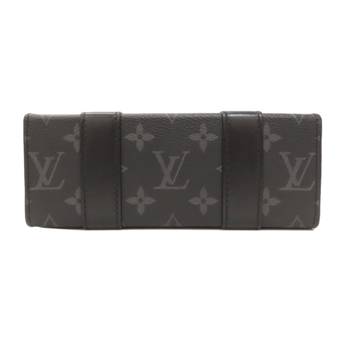 LOUIS VUITTON M46453 Sac Plat Mini Handbag Monogram Eclipse Ladies [Used]