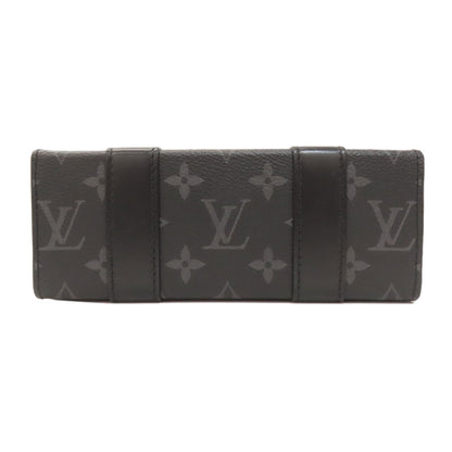 LOUIS VUITTON M46453 Sac Plat Mini Handbag Monogram Eclipse Ladies [Used]