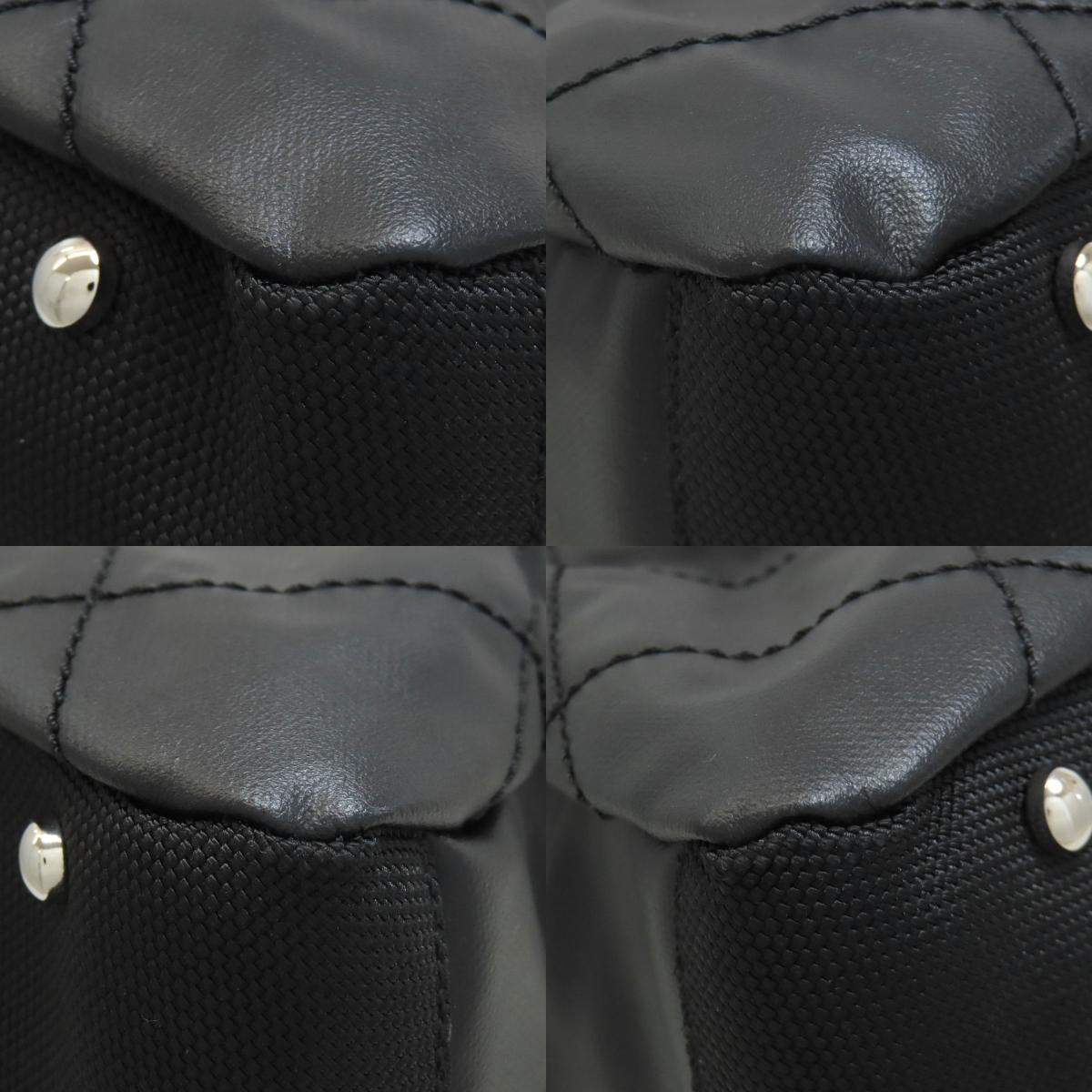 CHANEL Paris Biarritz SilverHardware Tote Bag Canvas Ladies [Used]