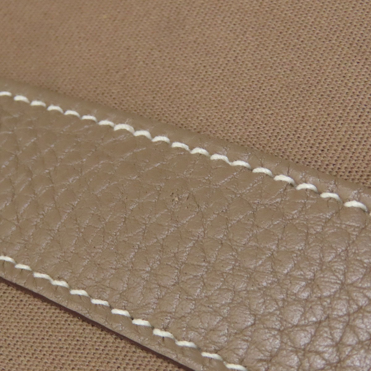 HERMES Garden Party TPM SilverHardware Handbag Towar Officche Ladies [Used]