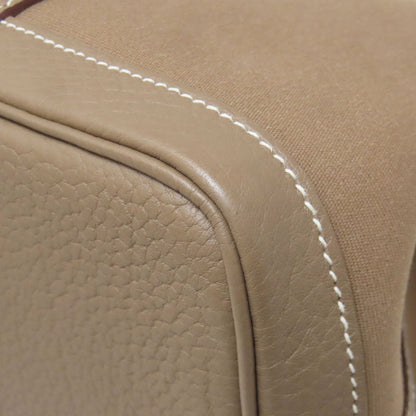 HERMES Garden Party TPM SilverHardware Handbag Towar Officche Ladies [Used]