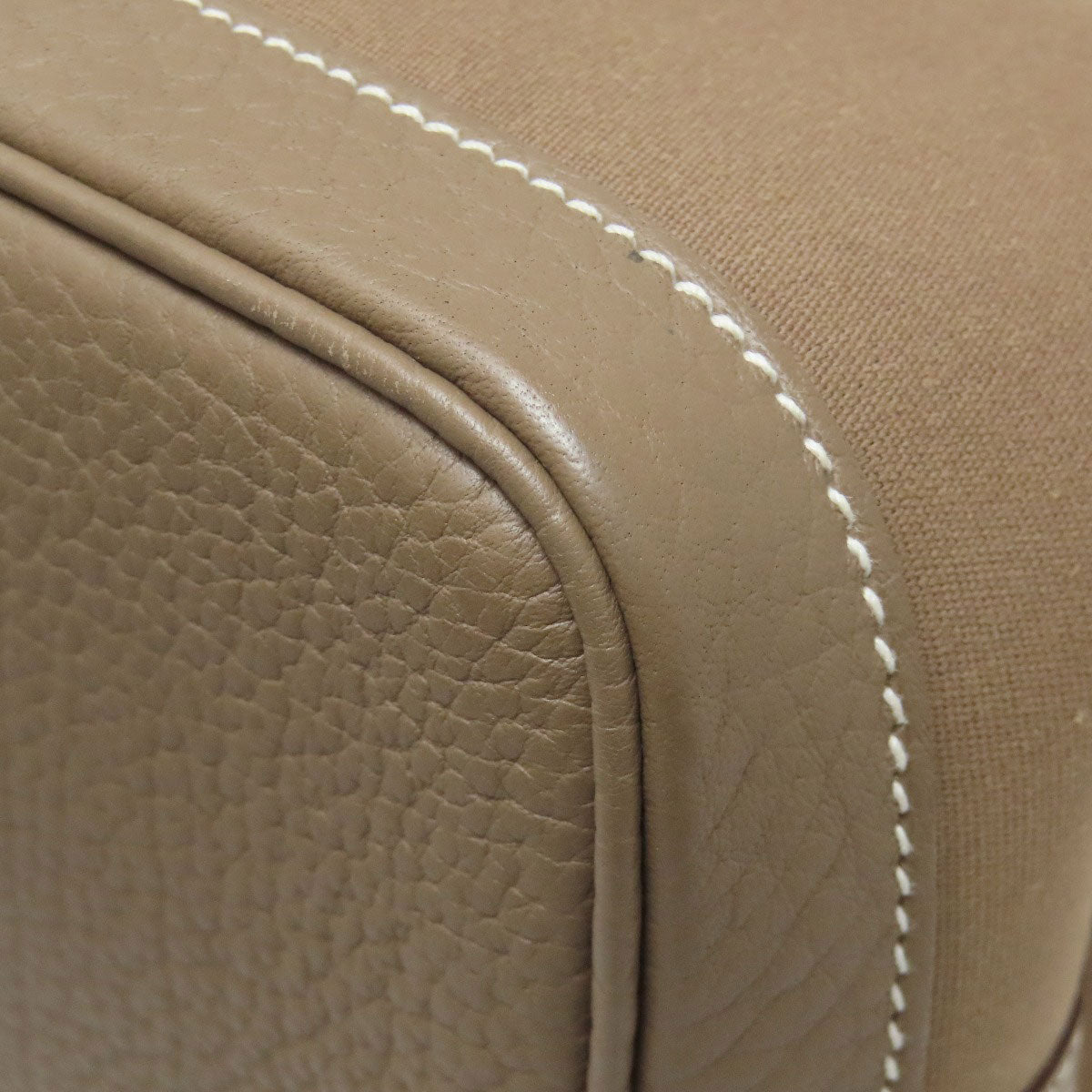 HERMES Garden Party TPM SilverHardware Handbag Towar Officche Ladies [Used]