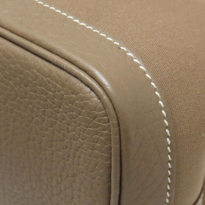 HERMES Garden Party TPM SilverHardware Handbag Towar Officche Ladies [Used]