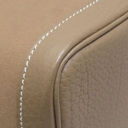 HERMES Garden Party TPM SilverHardware Handbag Towar Officche Ladies [Used]