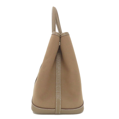 HERMES Garden Party TPM SilverHardware Handbag Towar Officche Ladies [Used]