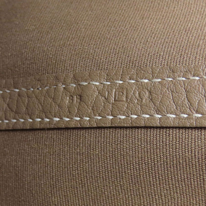 HERMES Garden Party TPM SilverHardware Handbag Towar Officche Ladies [Used]