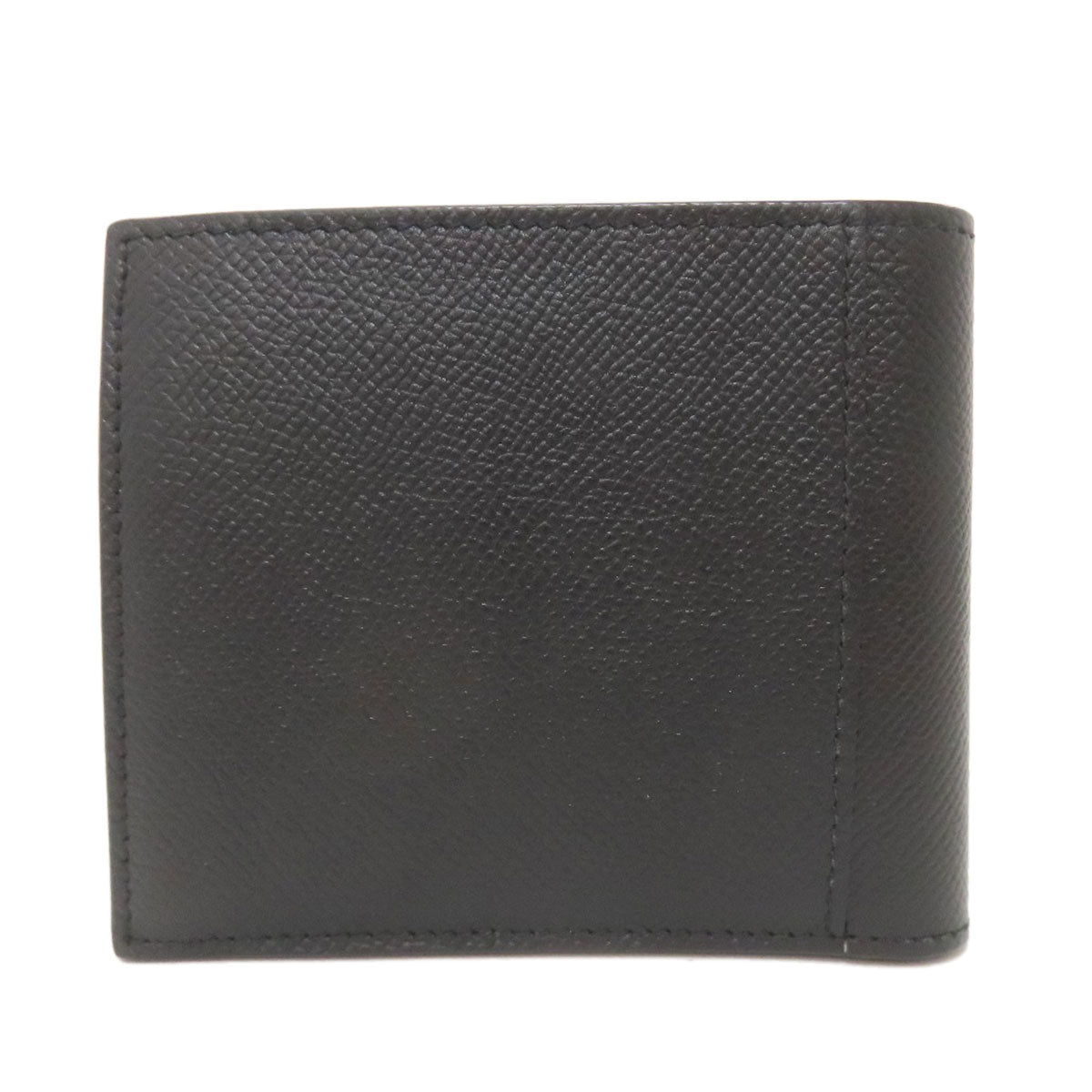 BALENCIAGA 674762 Logo Hardware Bifold Wallet with Coin Pocket Leather Ladies [Used]