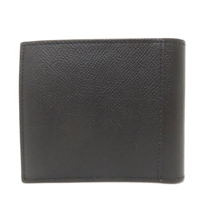 BALENCIAGA 674762 Logo Hardware Bifold Wallet with Coin Pocket Leather Ladies [Used]