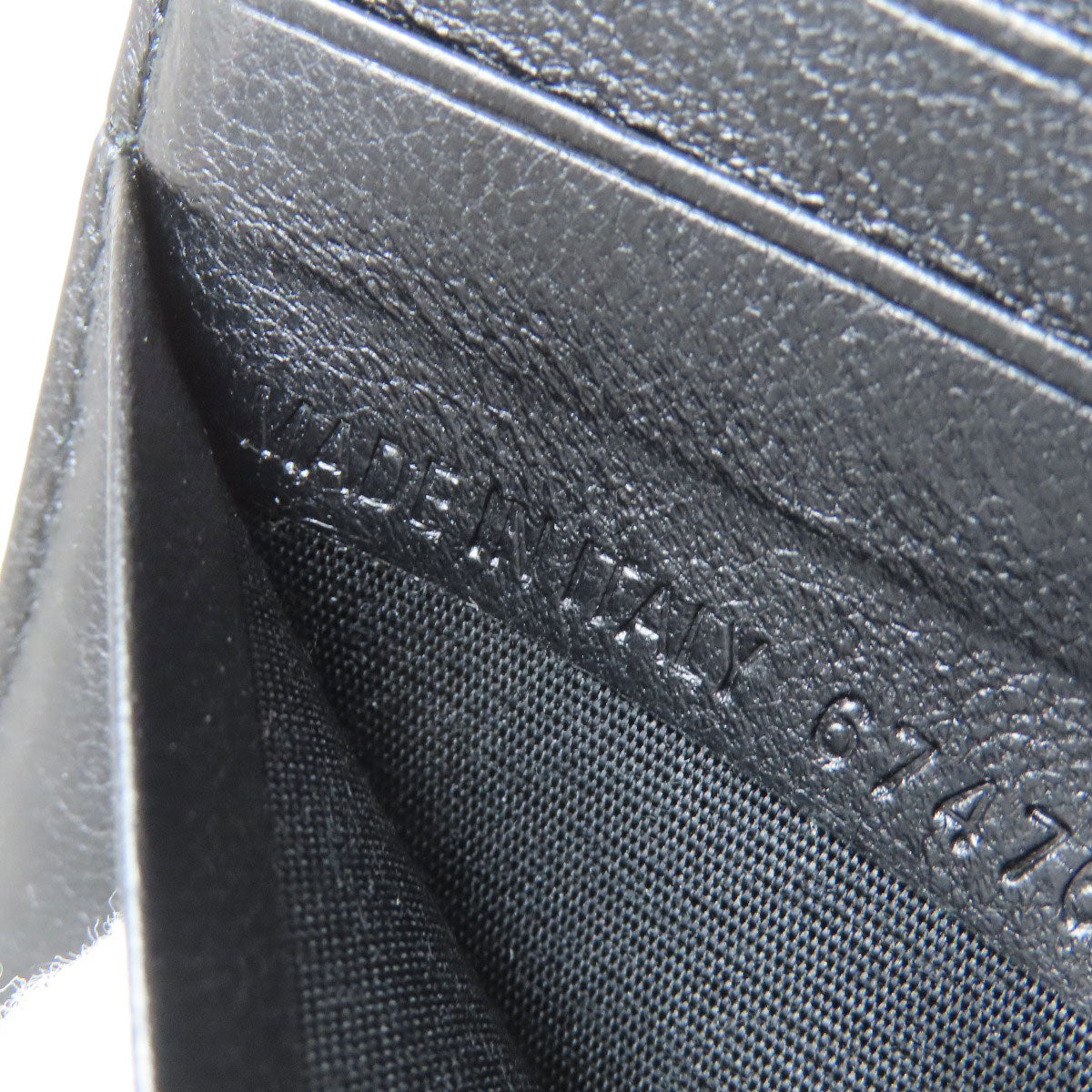 BALENCIAGA 674762 Logo Hardware Bifold Wallet with Coin Pocket Leather Ladies [Used]