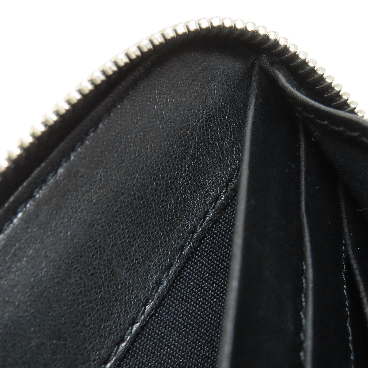 Jimmy Choo Star Motif Zip Around Long wallet (with coin pocket) Leather Ladies [Used]