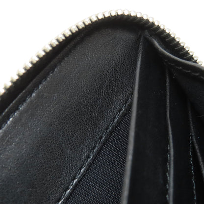 Jimmy Choo Star Motif Zip Around Long wallet (with coin pocket) Leather Ladies [Used]