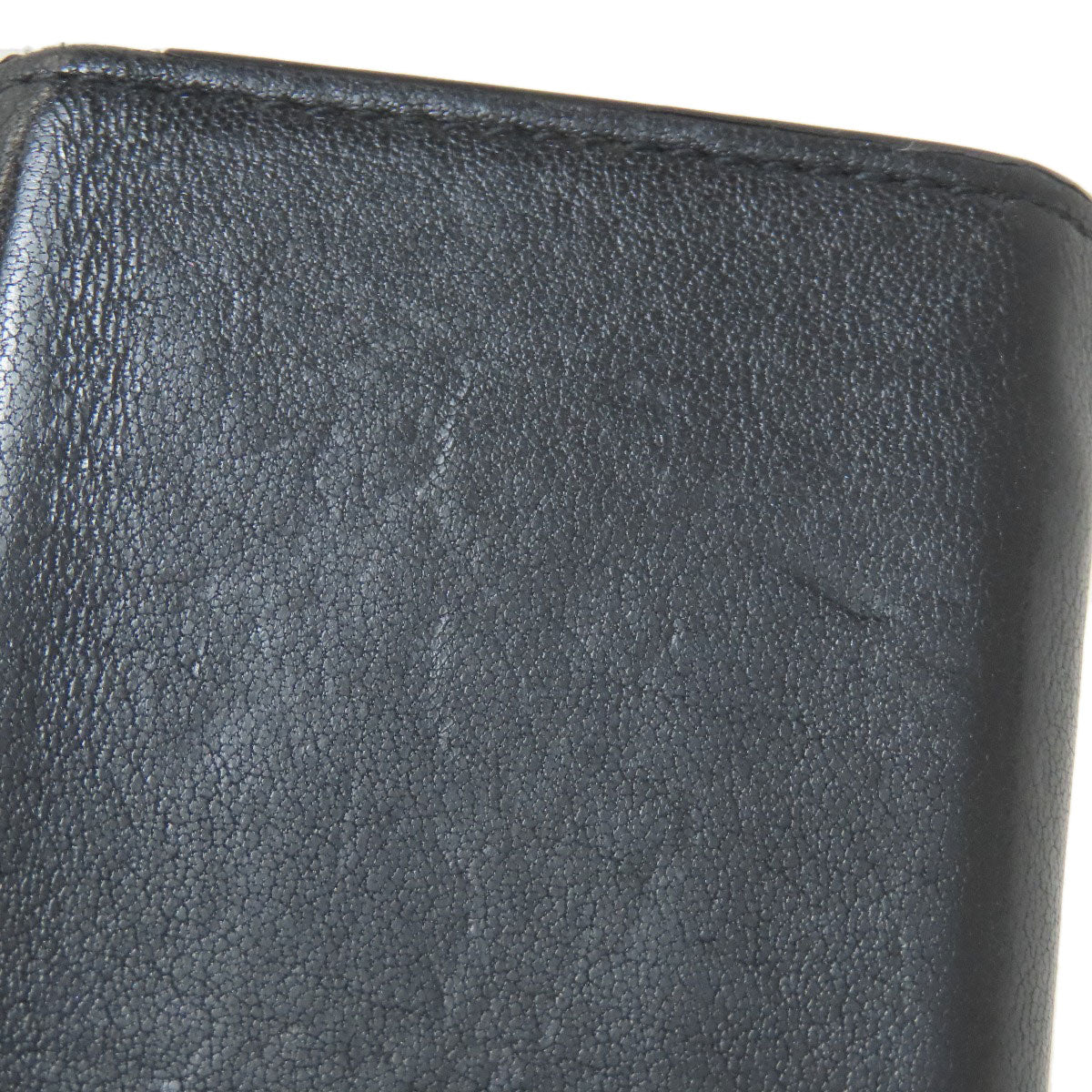 YVES SAINT LAURENT heart Bifold Wallet with Coin Pocket Leather Ladies [Used]