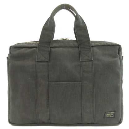 PORTER logo Handbag Canvas Ladies [Used]
