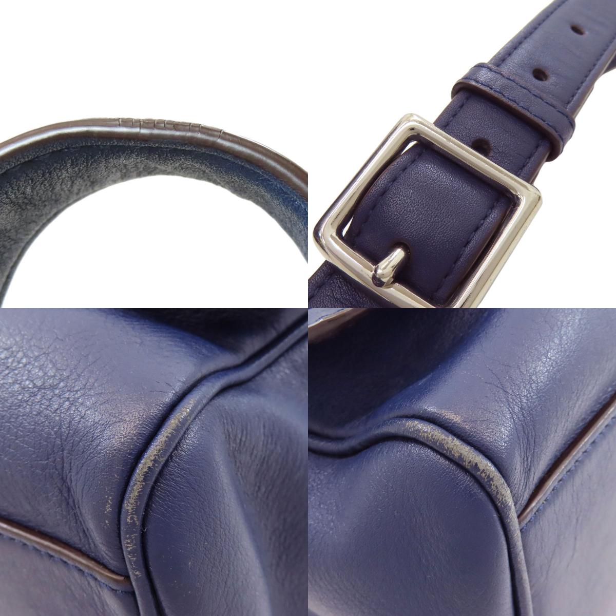 COACH 22386 Punching 2WAY Handbag Leather Ladies [Used]
