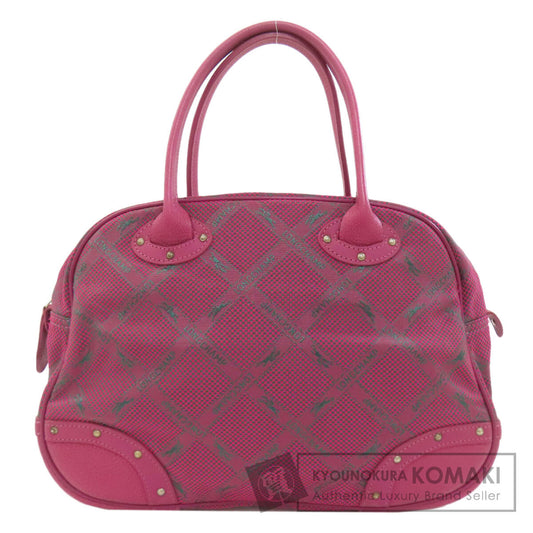 ロンシャン ロンシャンホース チェック ハンドバッグ ナイロン素材 レディース 【中古】【Longchamp】