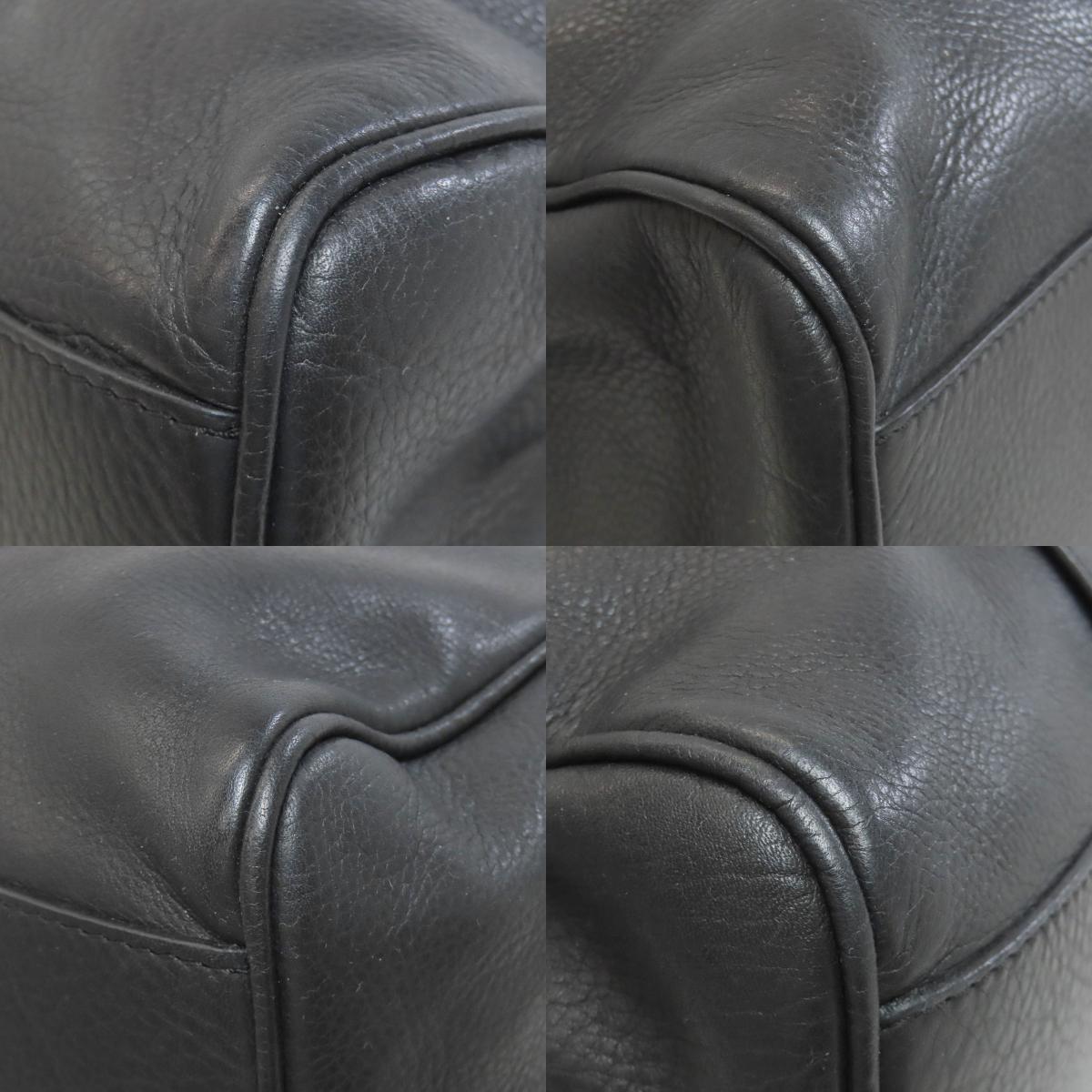 BALLY logo Tote Bag Leather Ladies [Used]