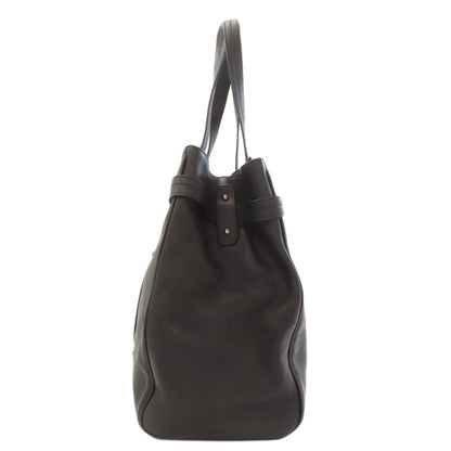 BALLY logo Tote Bag Leather Ladies [Used]