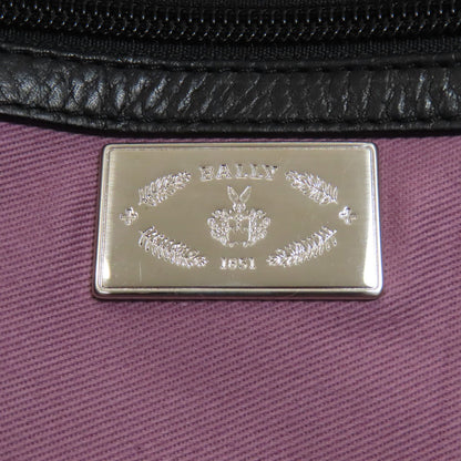BALLY logo Tote Bag Leather Ladies [Used]