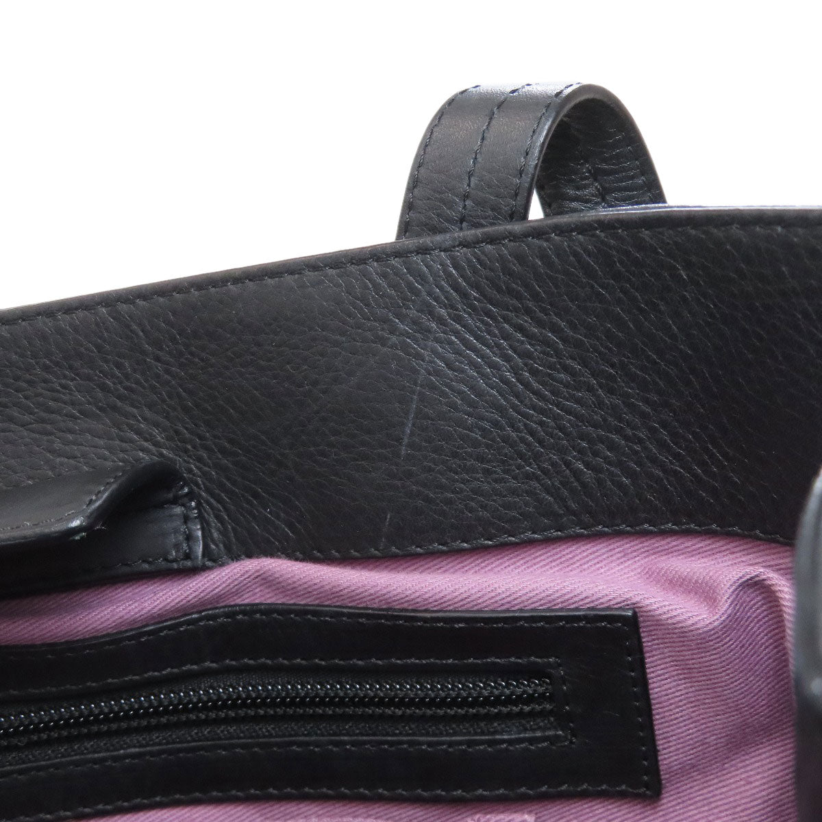 BALLY logo Tote Bag Leather Ladies [Used]