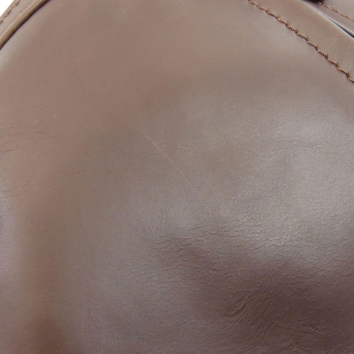 Longchamp logo Shoulder Bag Leather Ladies [Used]