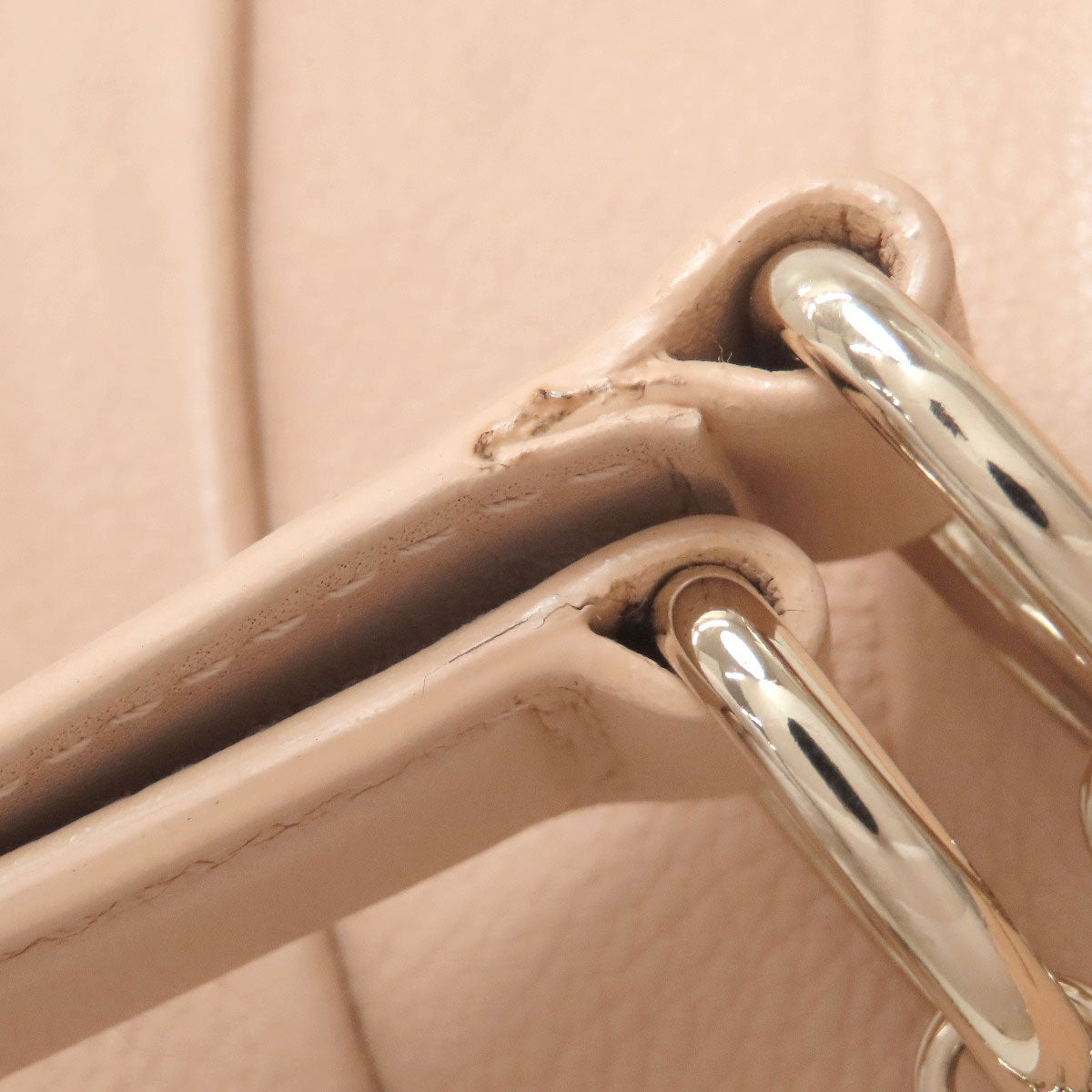 BALLY Lock Hardware 2WAY Handbag Leather Ladies [Used]