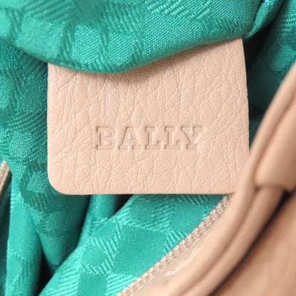 BALLY Lock Hardware 2WAY Handbag Leather Ladies [Used]