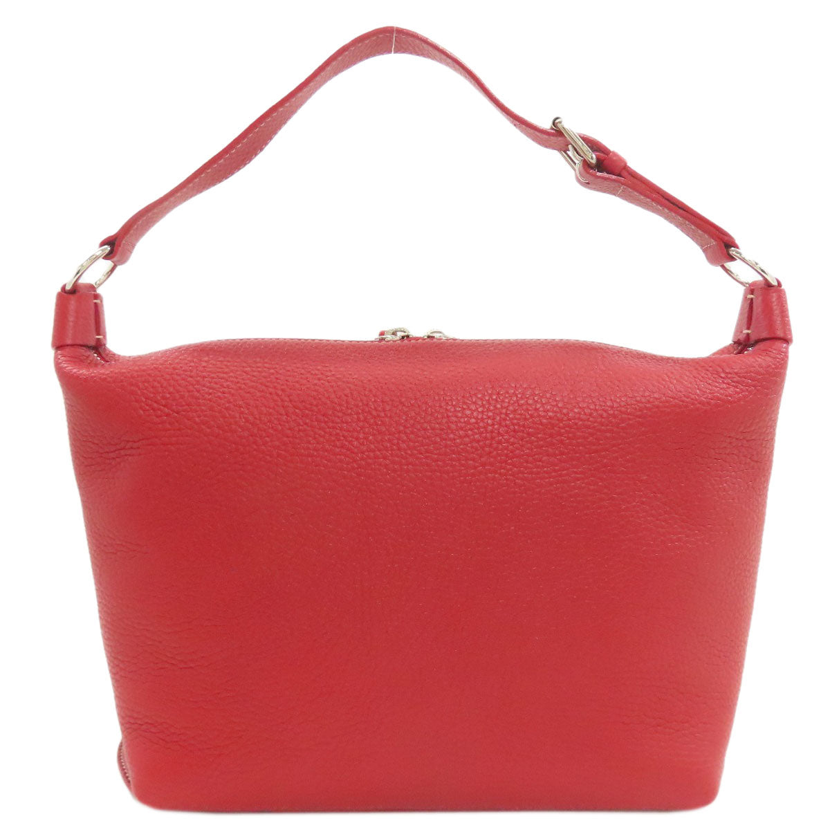 HUNTING WORLD logo Handbag Leather Ladies [Used]