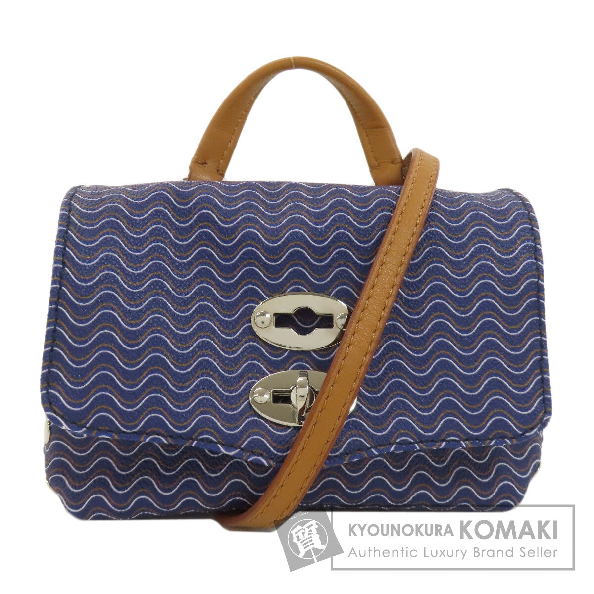 ZANELLATO Postina Brandine 2WAY Handbag PVC Ladies [Used]