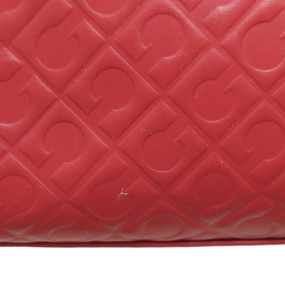 GHERARDINI Logo motif 2WAY Handbag Leather Ladies [Used]