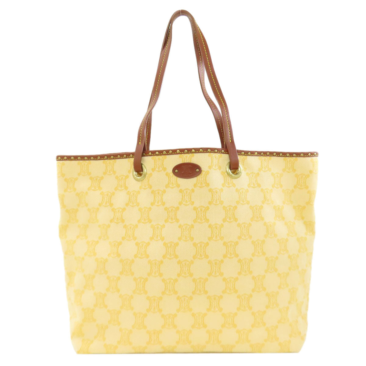 セリーヌ マカダム柄 トートバッグ キャンバス レディース 【中古】【CELINE】