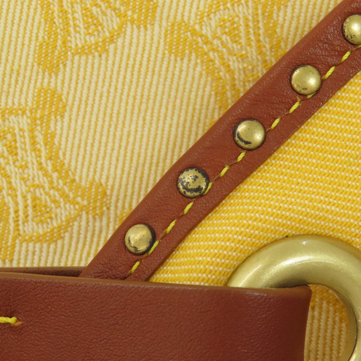 セリーヌ マカダム柄 トートバッグ キャンバス レディース 【中古】【CELINE】