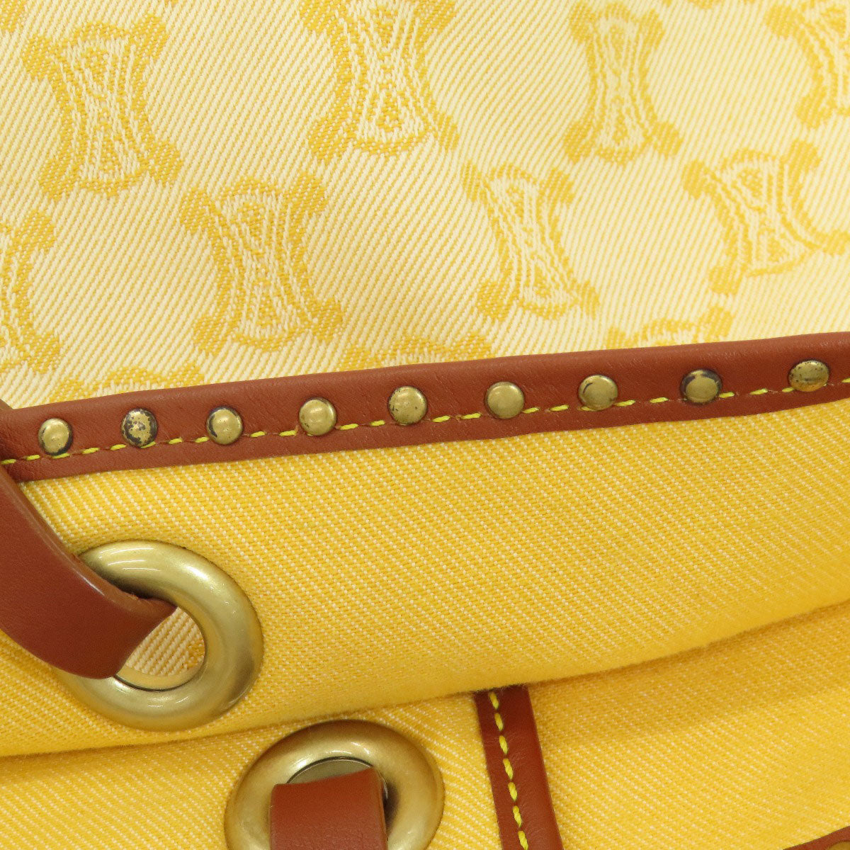 セリーヌ マカダム柄 トートバッグ キャンバス レディース 【中古】【CELINE】