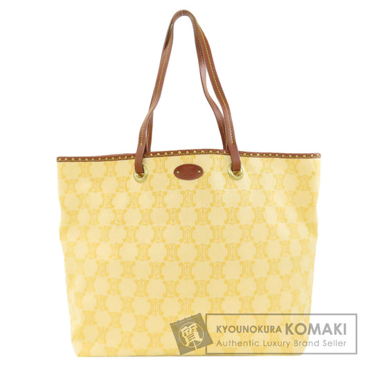 セリーヌ マカダム柄 トートバッグ キャンバス レディース 【中古】【CELINE】
