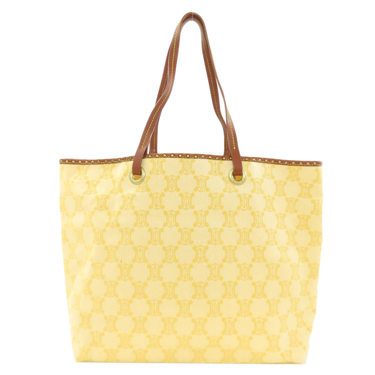 セリーヌ マカダム柄 トートバッグ キャンバス レディース 【中古】【CELINE】