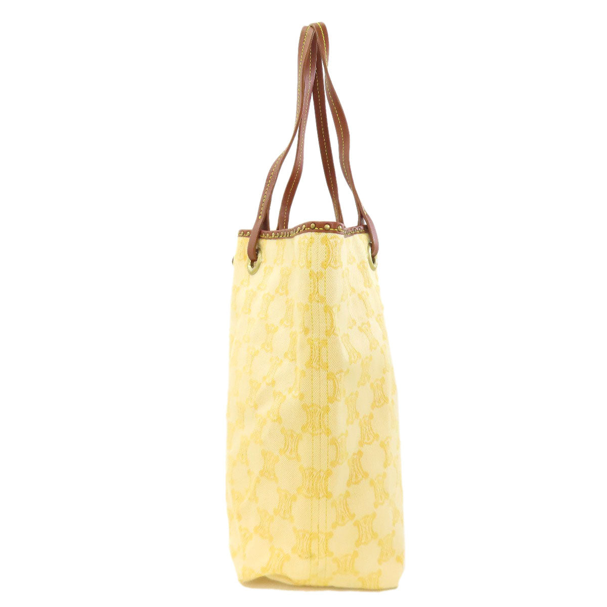 セリーヌ マカダム柄 トートバッグ キャンバス レディース 【中古】【CELINE】