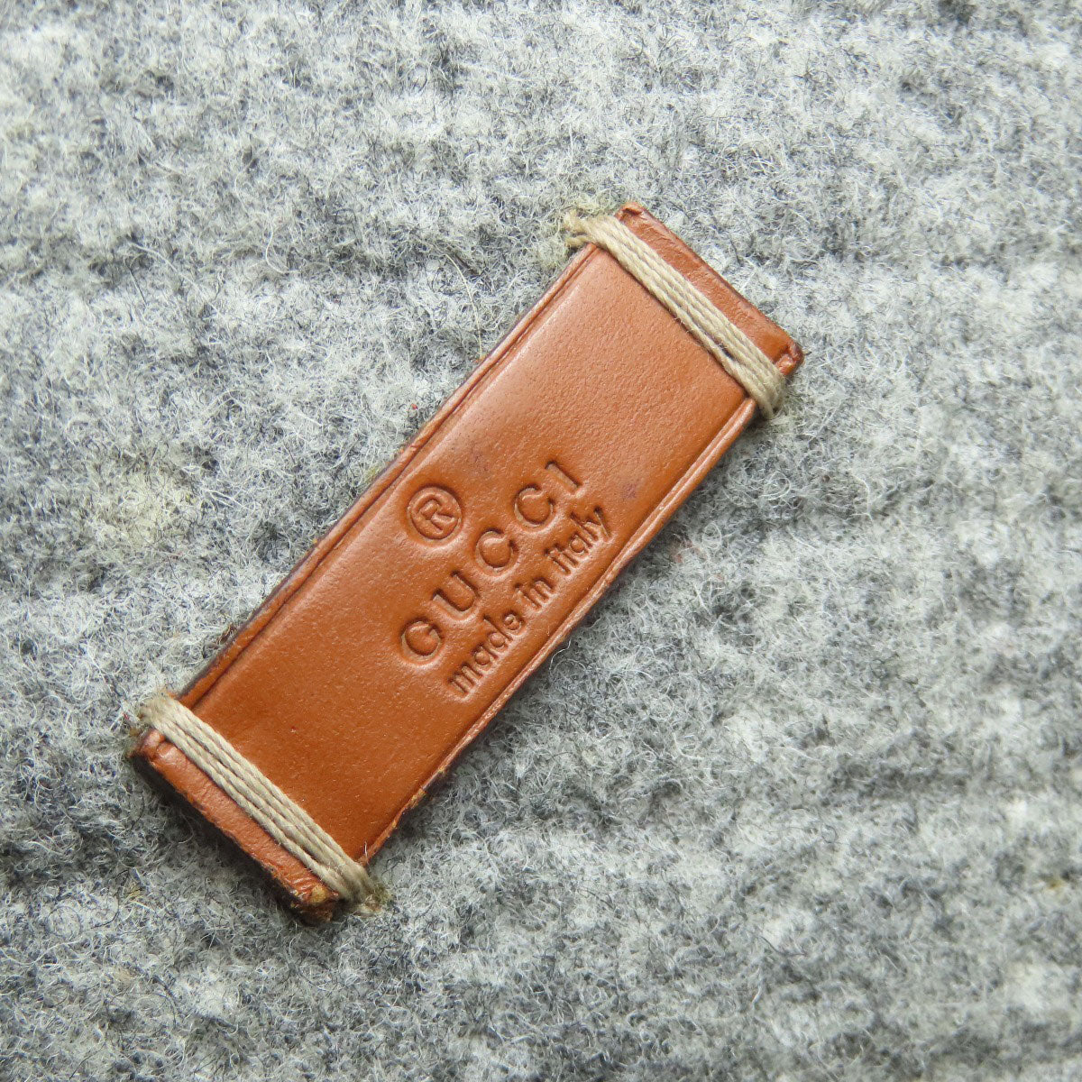 グッチ 295267 ロゴ トートバッグ フェルト レディース 【中古】【GUCCI】