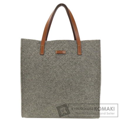 グッチ 295267 ロゴ トートバッグ フェルト レディース 【中古】【GUCCI】