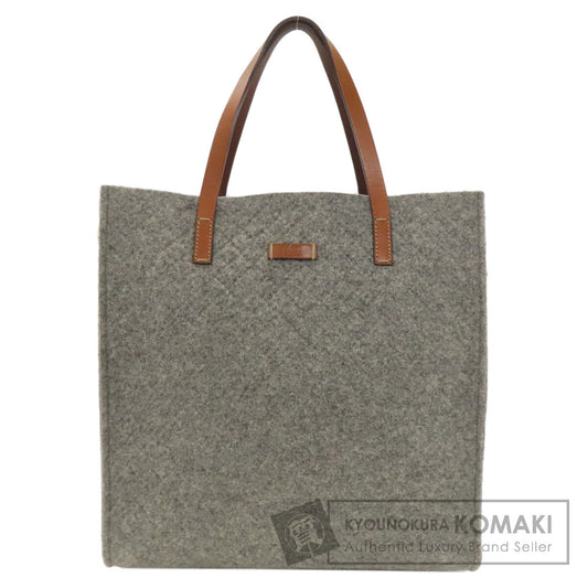 グッチ 295267 ロゴ トートバッグ フェルト レディース 【中古】【GUCCI】
