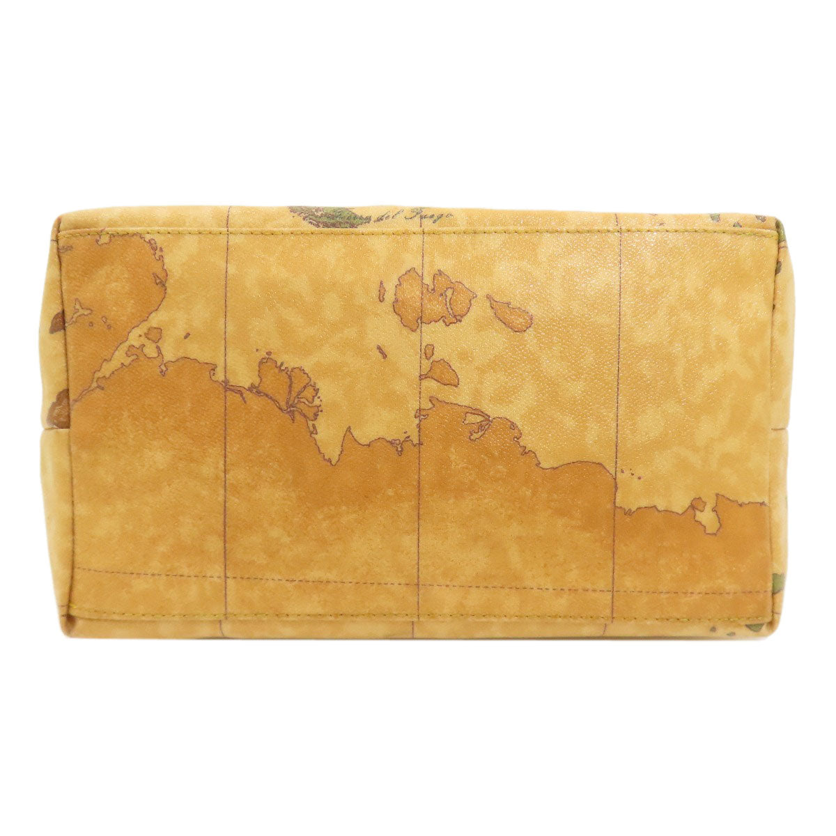 PRIMA CLASSE Map pattern Shoulder Bag PVC Ladies [Used]
