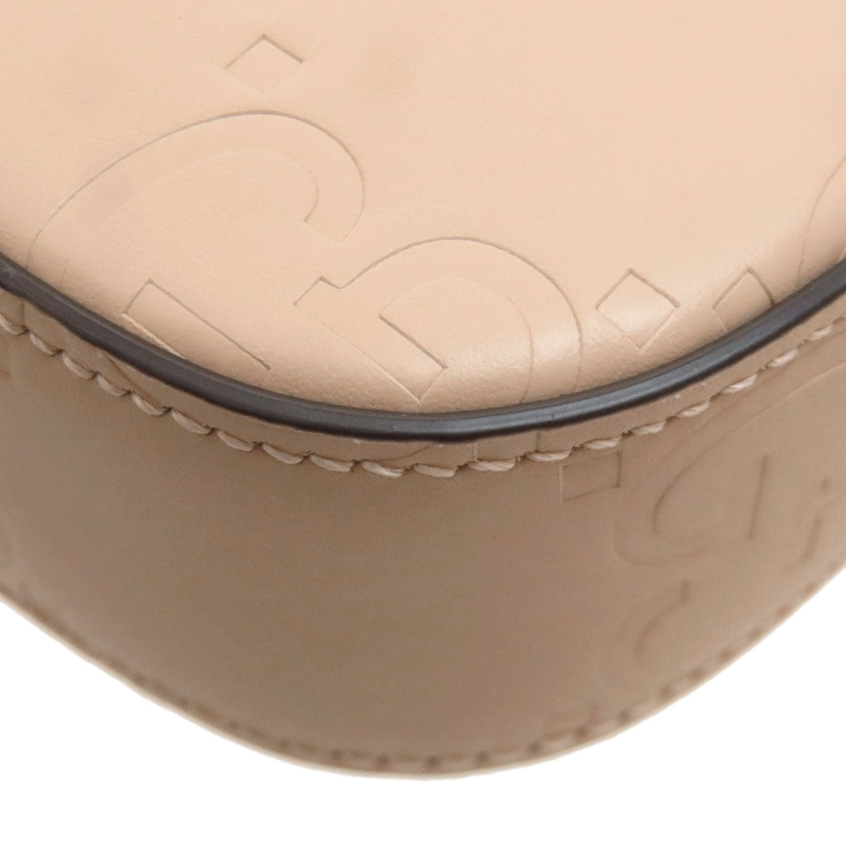 グッチ 772794 GGシグネチャー シマ スーパーミニ ショルダーバッグ カーフ レディース 【中古】【GUCCI】