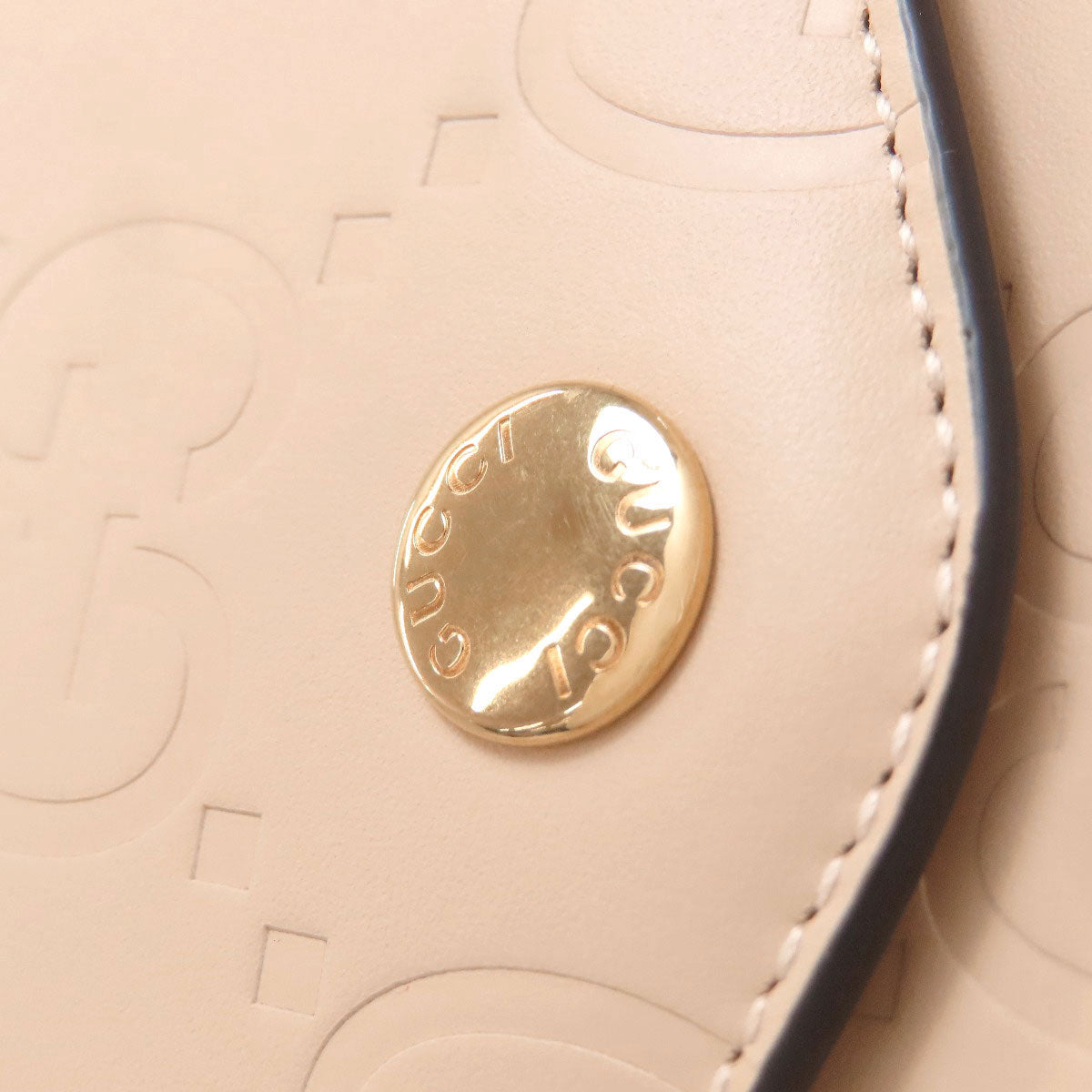 グッチ 772794 GGシグネチャー シマ スーパーミニ ショルダーバッグ カーフ レディース 【中古】【GUCCI】
