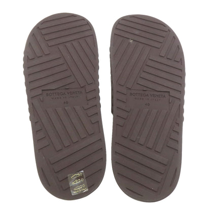 BOTTEGA VENETA slider sandals Sandals Rubber Ladies [Used]