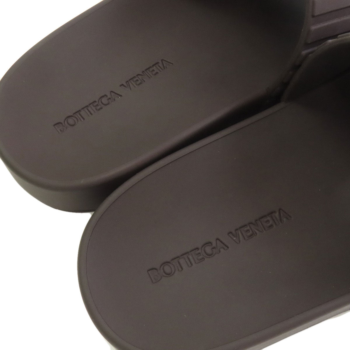 BOTTEGA VENETA slider sandals Sandals Rubber Ladies [Used]
