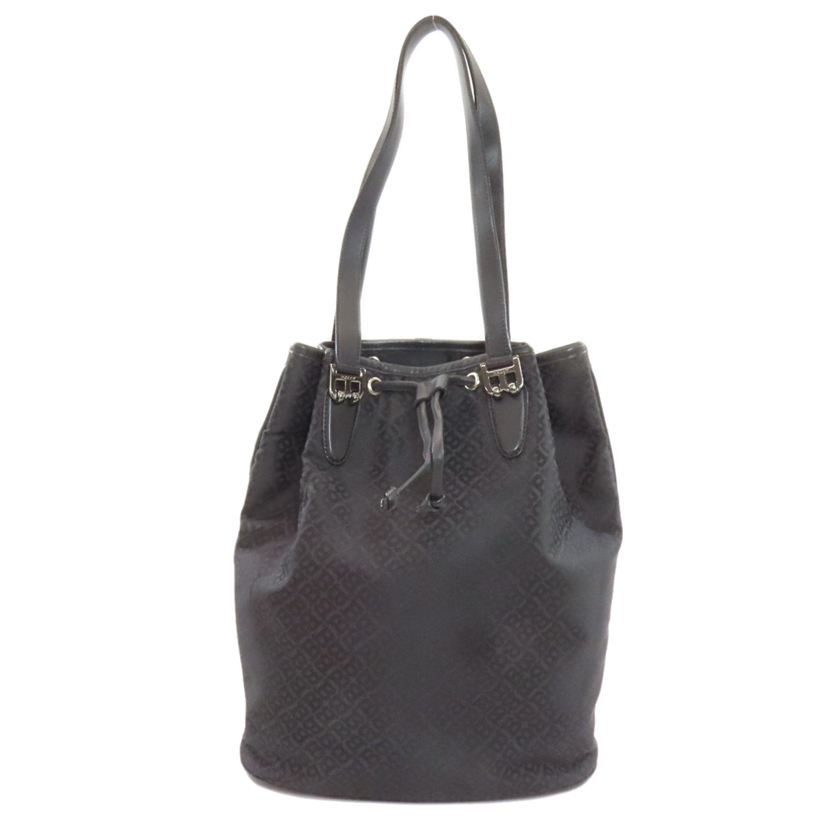 BALLY B logo Tote Bag Canvas LeatherLadies [Used]