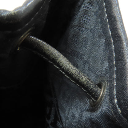 BALLY B logo Tote Bag Canvas LeatherLadies [Used]