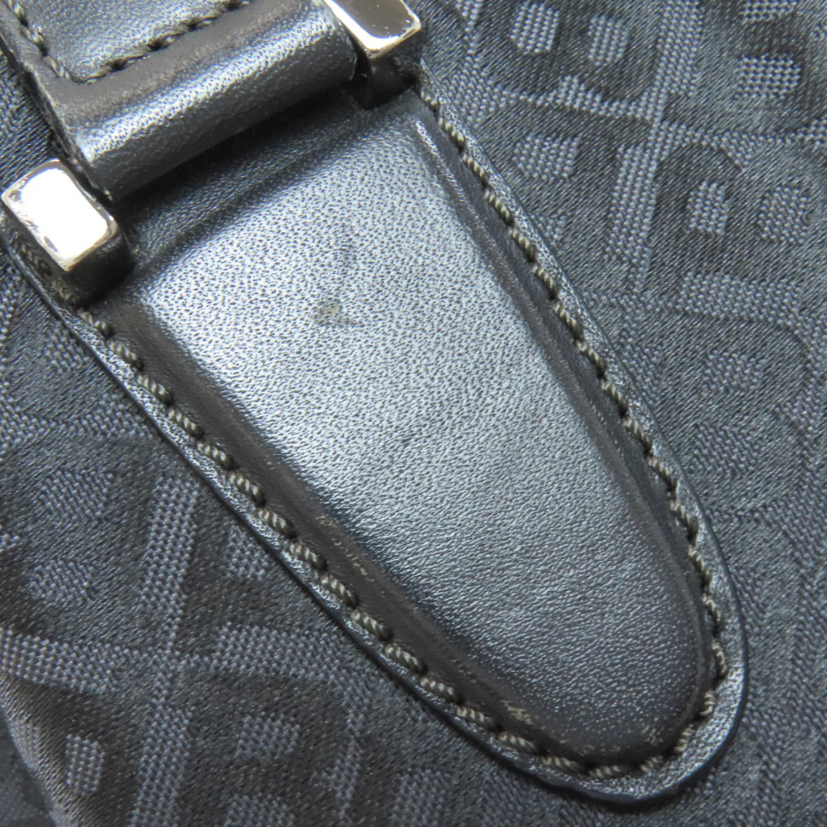 BALLY B logo Tote Bag Canvas LeatherLadies [Used]