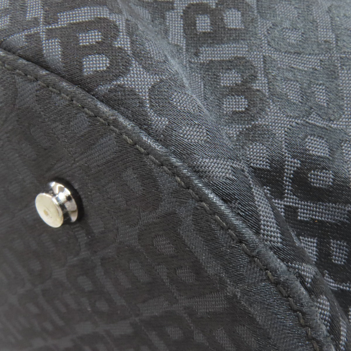 BALLY B logo Tote Bag Canvas LeatherLadies [Used]